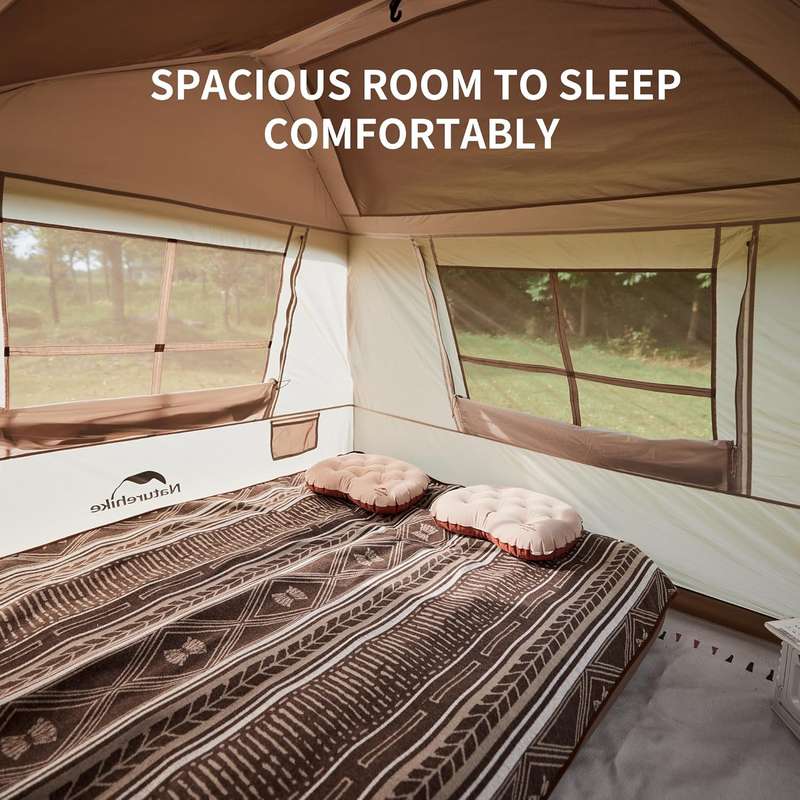 Camping Tent 2-4 Person Pop-Up Tent  Waterproof