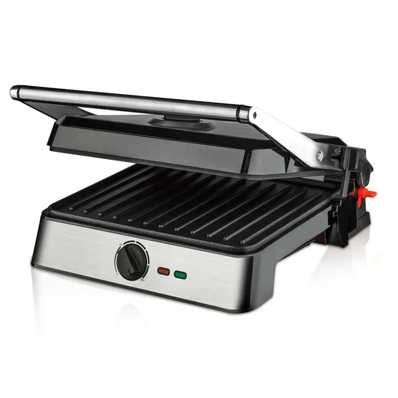 Kithi Group  180 Degree Opening Removable Plates Electric Grill