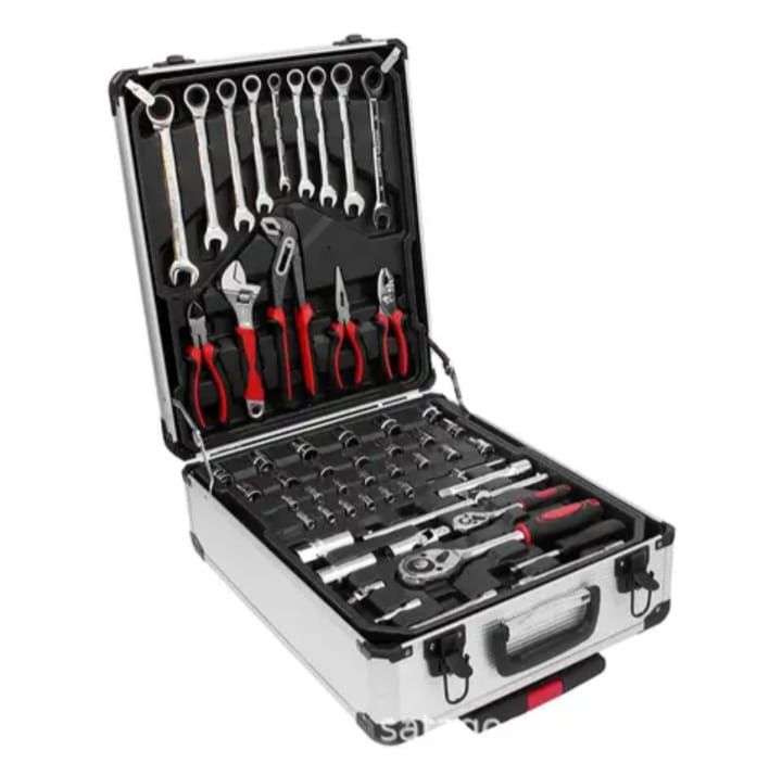 187 Piece Professional Chrome Vanadium Toolset with Combination Wrench