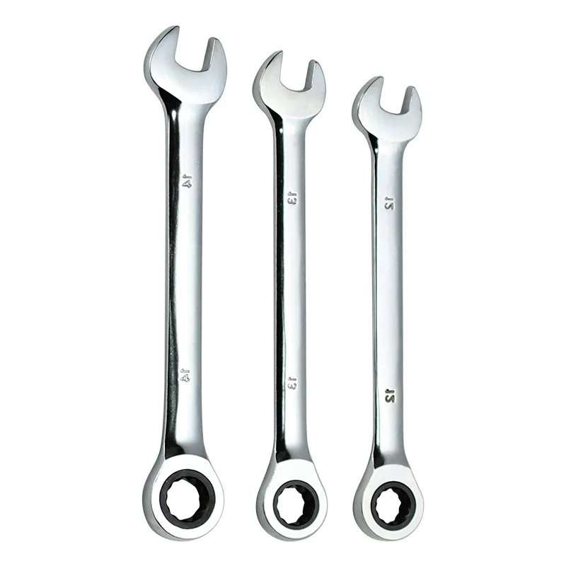 20 Piece Chrome Vanadium Ratchet Spanner Set