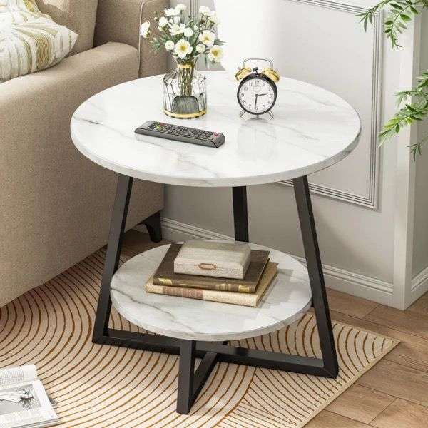 2-Tier Luxury Super Sturdy Side Table