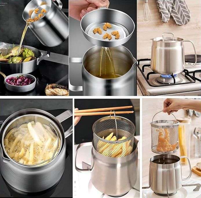 Oil Strainer Pot 2 Litre
