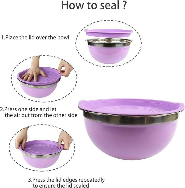 Mixing & Storage Bowl Set 5 Pcs