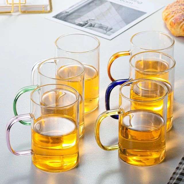 Glass Mug Set 6 PCS