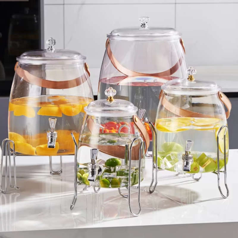 Beverage Dispenser with Spigot and Handle