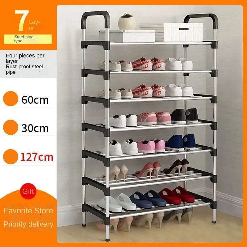 DIY 7-tier shoe rack