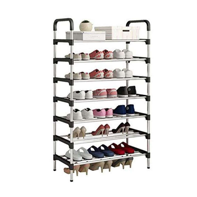 DIY 7-tier shoe rack