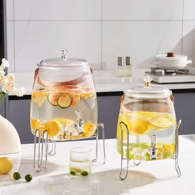 Beverage Dispenser with Spigot and Handle