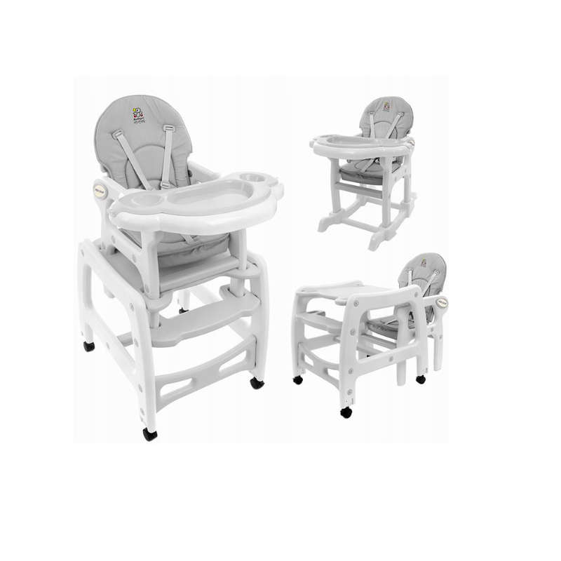 Multifunctional High Chair 5-in-1 - Table + Baby Chair Adjustable