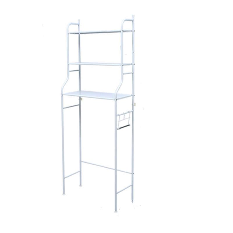 Toilet Storage Metal Racks Bath Towel Rail Rack Home Shelf
