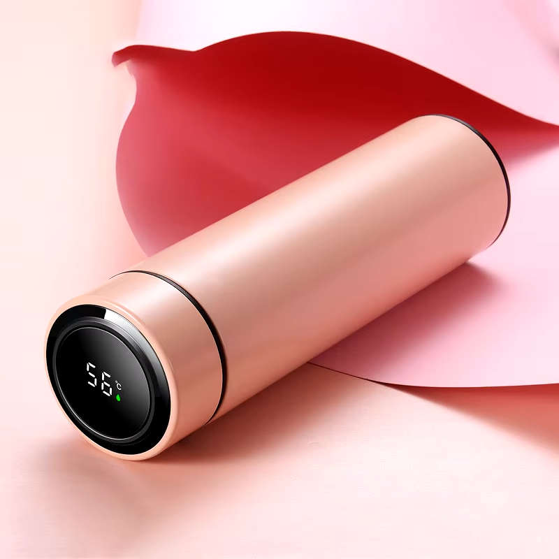 500ml Intelligent Digital Temperature Display Double Wall Cup