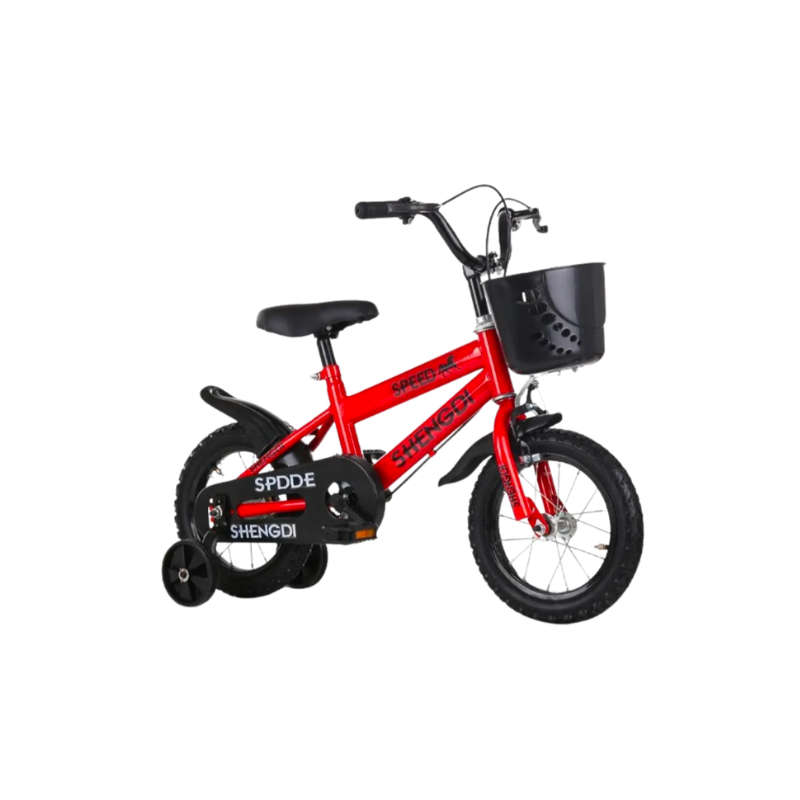 SPDDE Shengdi Kids Bicycle - Adjustable Training Wheels and Comfortable Design