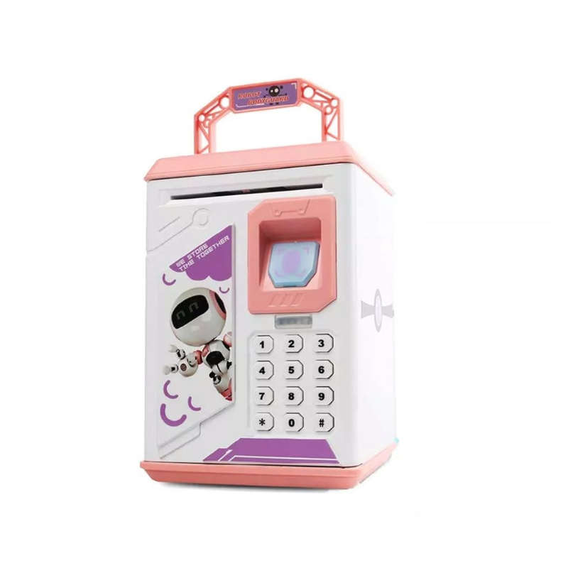 Kids ATM Fingerprint Password Money Box