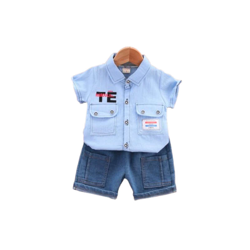 Kithi Group - Little Explorer Denim & Cotton Set