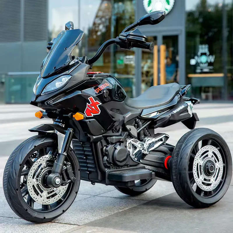 12V Battery Kids Electric Motorbike Unisex Ride-On Toy