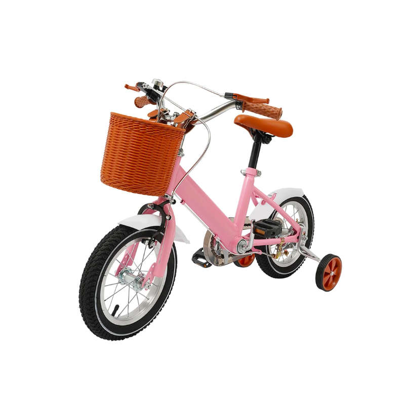Children's Bike with Basket & Stabilisers