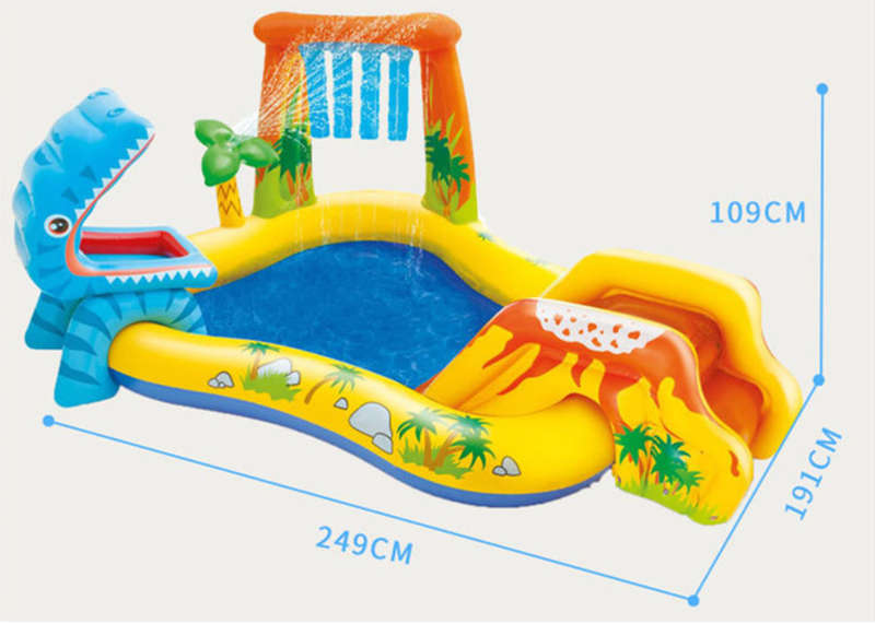 Children's Inflatable Swimming Pool Slide  Ocean Ball Pool