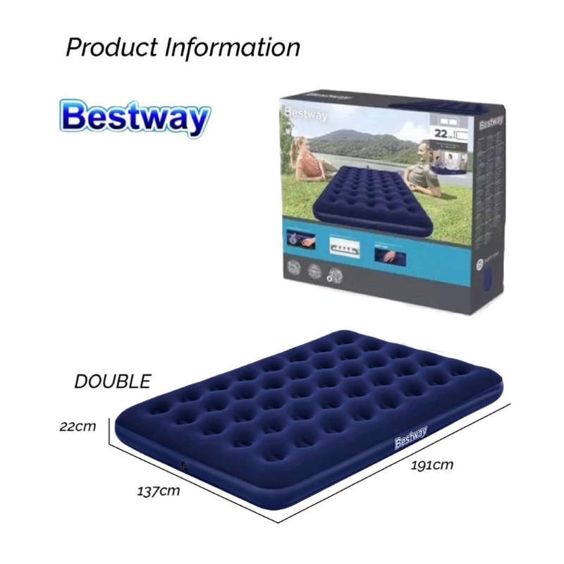 Bestway Coil-Beam Airbed  Double Size
