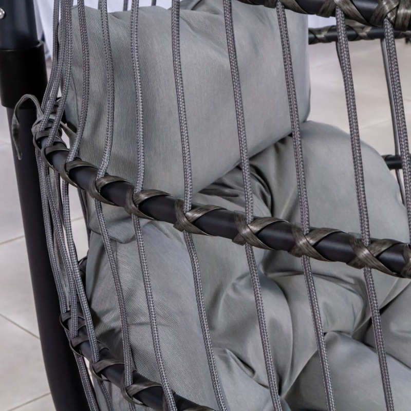 Georgia Single Hanging Chair with Stand