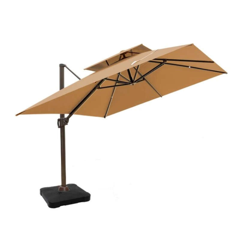 Dual Wind Vent Cantilever Patio Umbrella