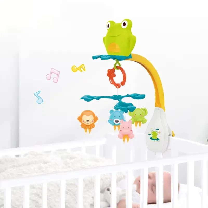 Baby crib Musical Mobile Frog