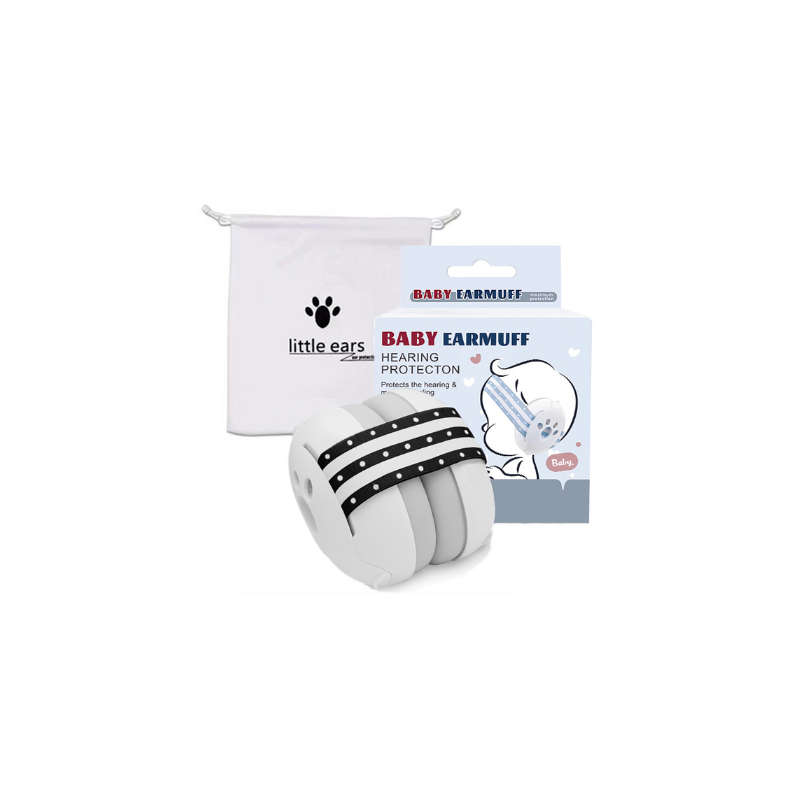 Adjustable Baby Noise-Cancelling Earmuffs (136 Months)
