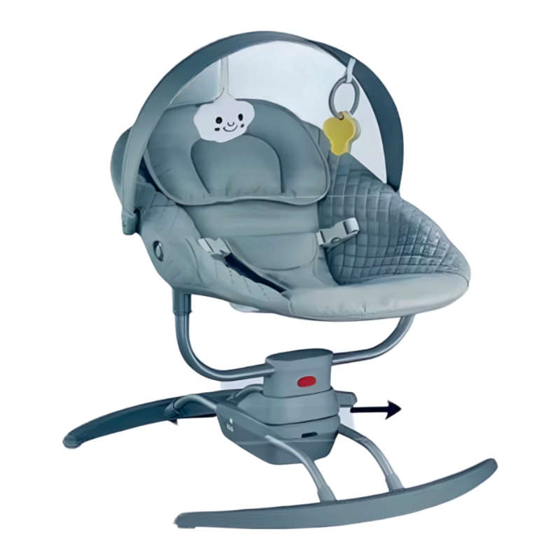 Portable 2 In 1 Electric Baby Swing And Rocker