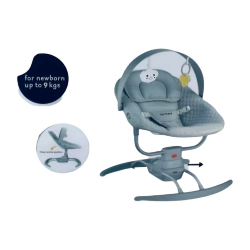 Portable 2 In 1 Electric Baby Swing And Rocker