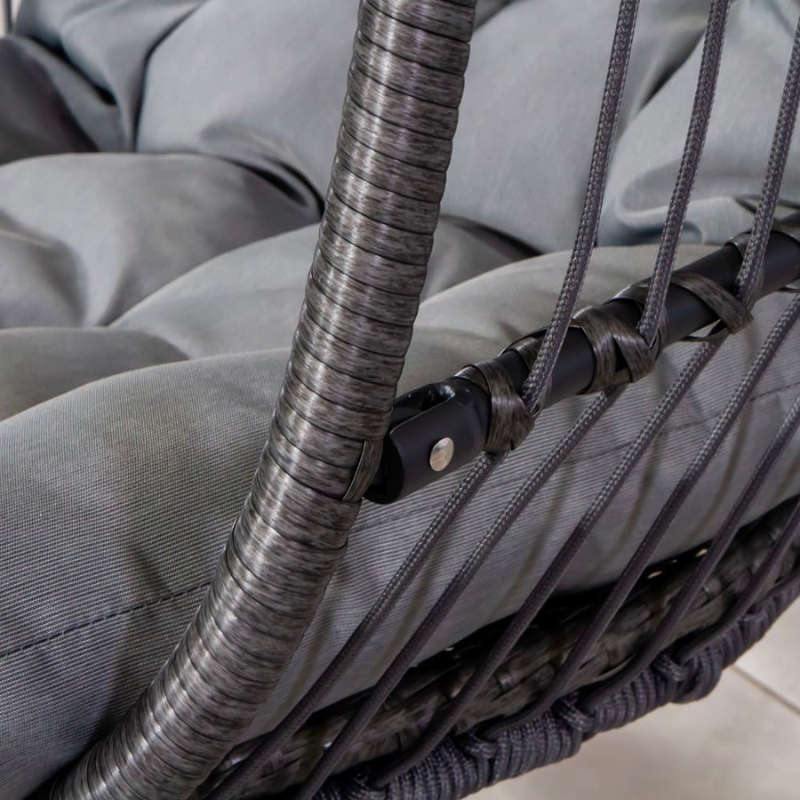 Georgia Single Hanging Chair with Stand