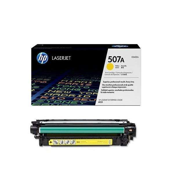 HP 507A Yellow Laser Toner Cartridge (CE402A)