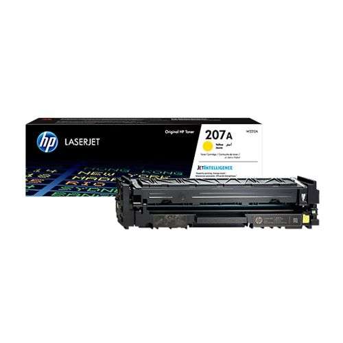 HP 207A Original LaserJet Toner Cartridge - Yellow | W2212A - Genuine
