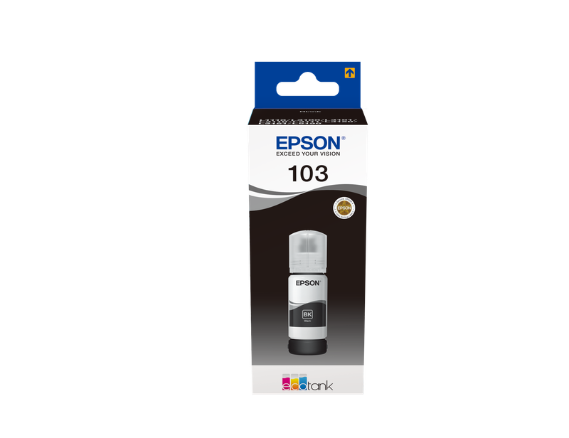 Epson 103 Ecotank Black Ink Bottle - Original