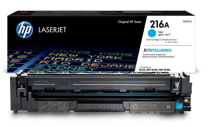 HP 216A Cyan Original Toner Cartridge - W2411A