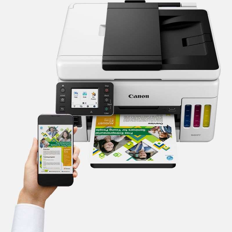 Canon Maxify GX6040 All-In-One Wireless Colour Ink Tank Printer