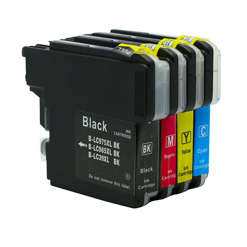 Brother LC39 BK/C/M/Y Original  High Yield Ink Cartridge Set