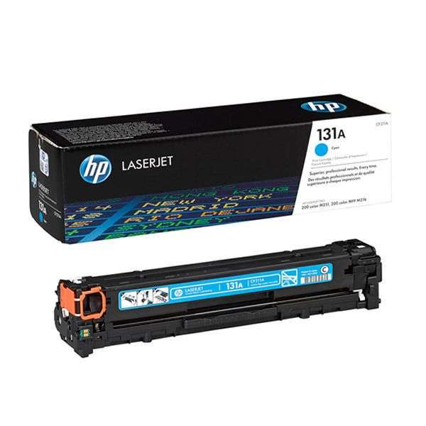 HP 131A Cyan  Original LaserJet Toner Cartridge (Cyan)