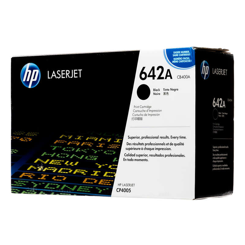 CB400A | HP 642A | Original HP Toner Cartridge  Black