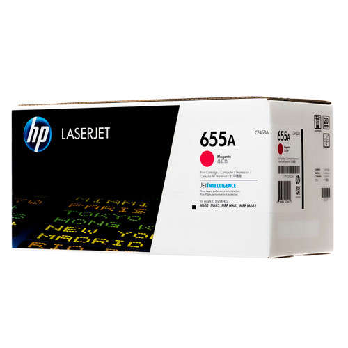 CF453A | HP 655A | Original HP Toner Cartridge - Magenta