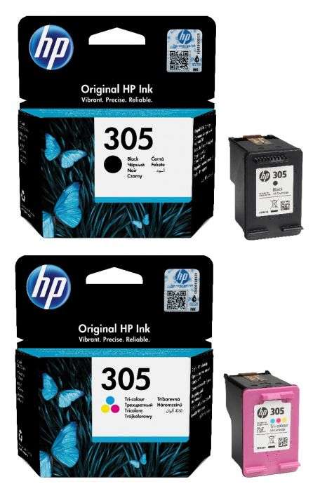 HP 305 Black And Tri Colour Original Ink Cartridge Multipack