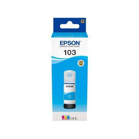 Epson 103 Ecotank Cyan Ink Bottle - Original
