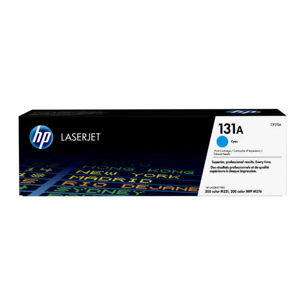 HP 131A Cyan  Original LaserJet Toner Cartridge (Cyan)