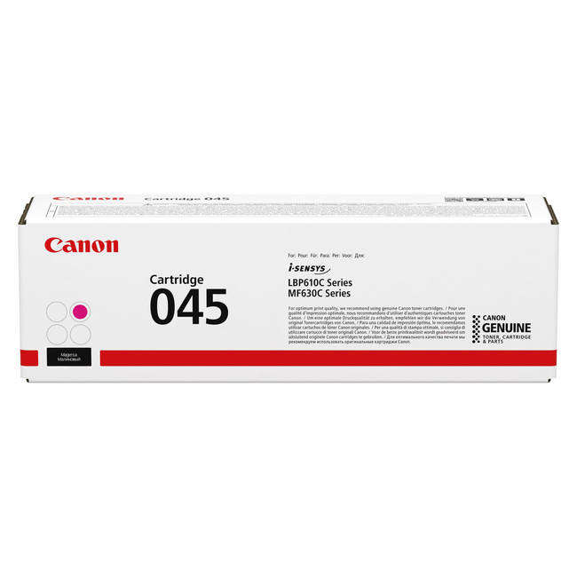 Canon 045 Magenta Original Toner Cartridge - Genuine