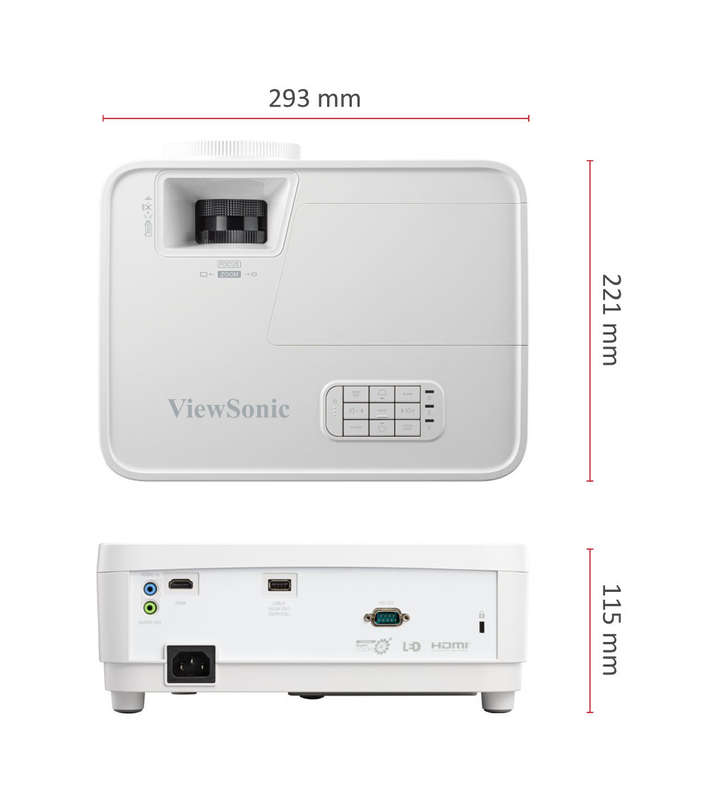 Viewsonic LS500WHE Wxga 3000 Lumens LED Projector