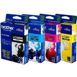 Brother LC39 BK/C/M/Y Original  High Yield Ink Cartridge Set