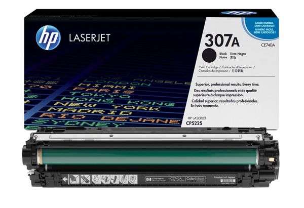 HP 307A Black Original LaserJet Toner Cartridge