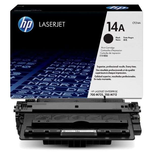 CF214A | HP 14A | Original HP Toner Cartridge  Black