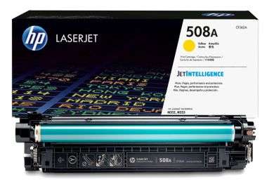 HP 508A LaserJet Toner Cartridge (Yellow)