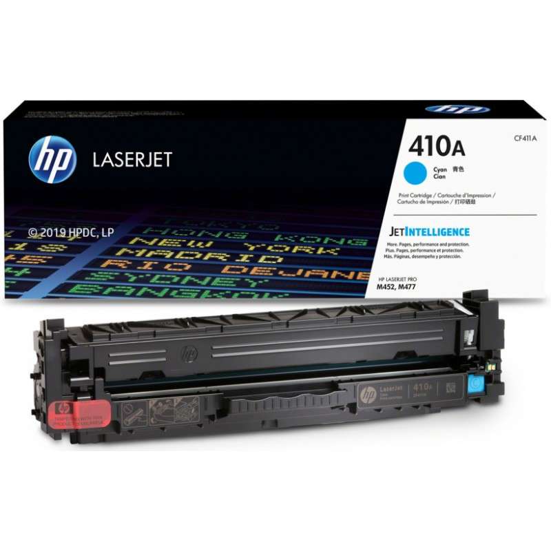 HP 410A Original LaserJet Toner Cartridge (2300 Pages)(Cyan)
