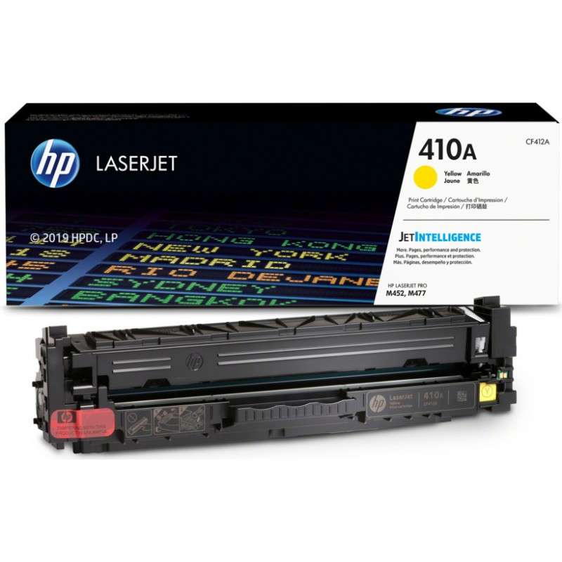 HP 410A Original LaserJet Toner Cartridge (2300 Pages)(Yellow)