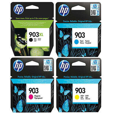 HP 903XL Black and 903 Cyan Magenta Yellow Original Ink Cartridge Multipack - H903X/903SMP